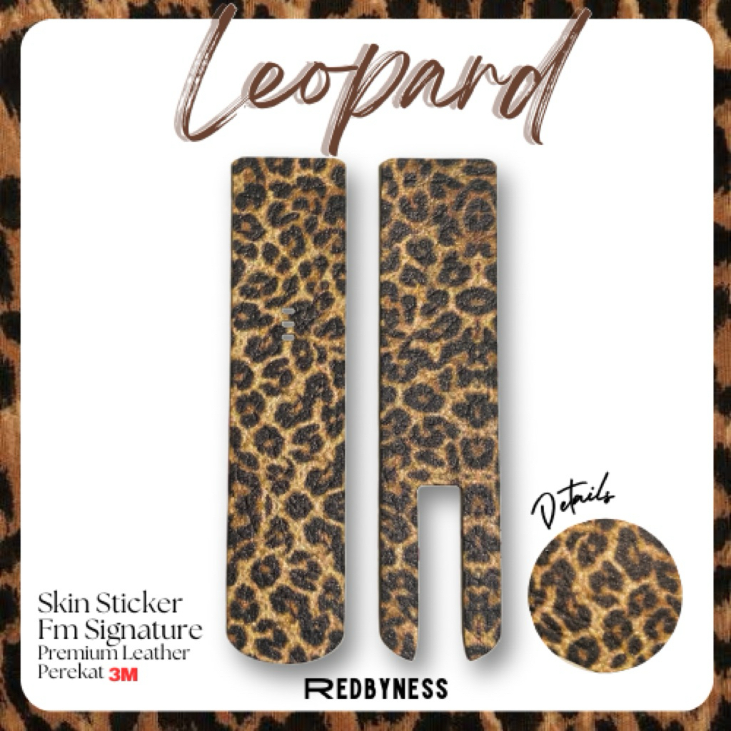 

redbyness|Sticker Skin Leopard Series FM Signture