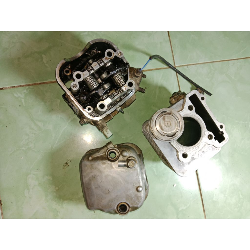 blok head blok cylinder mio m3 / mio z / mio s / fino 125 original copotan