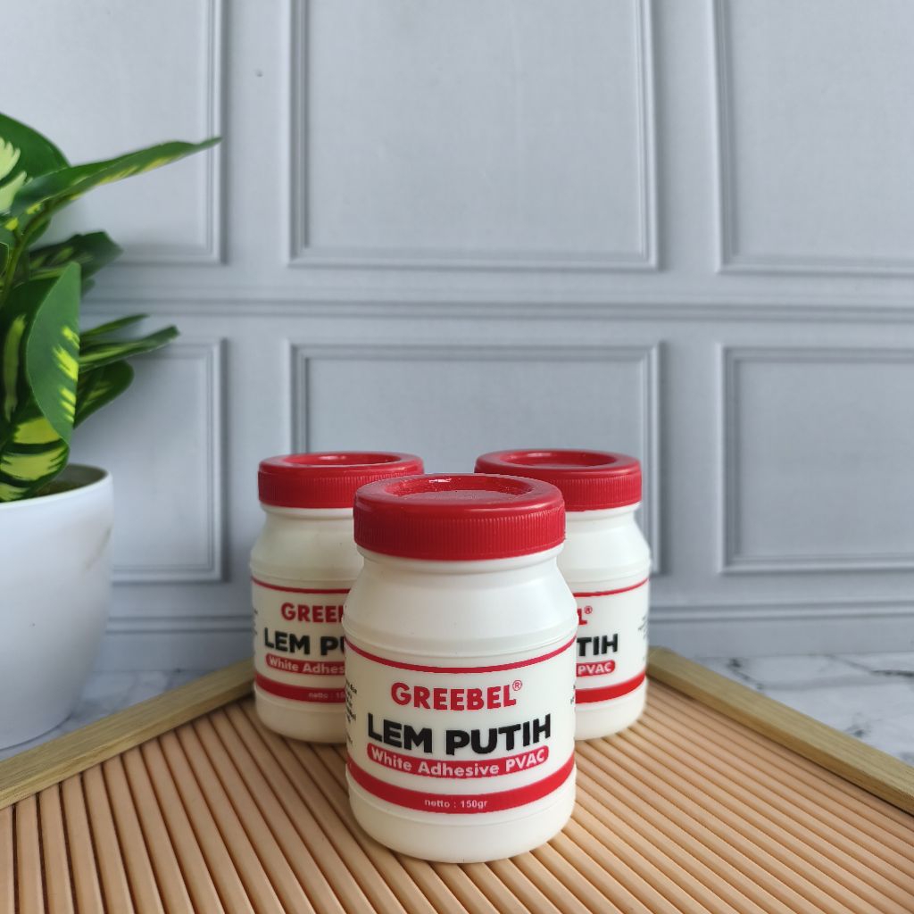 

GREEBEL LEM PUTIH 150gr (WHITE ADHESIVE PVAC)