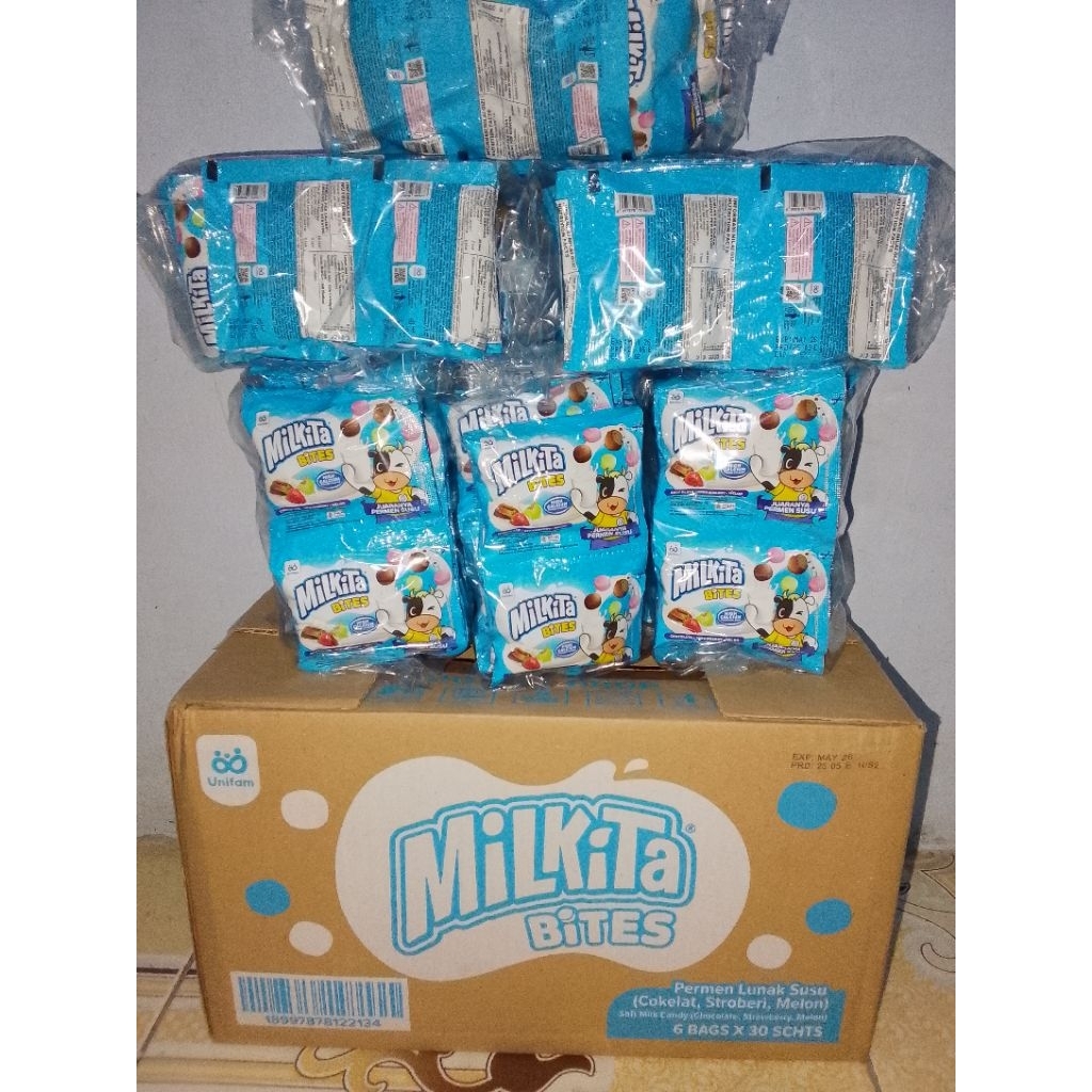 

Milkita Bites (1karton isi 6 pak 1pak isi 30pcs)