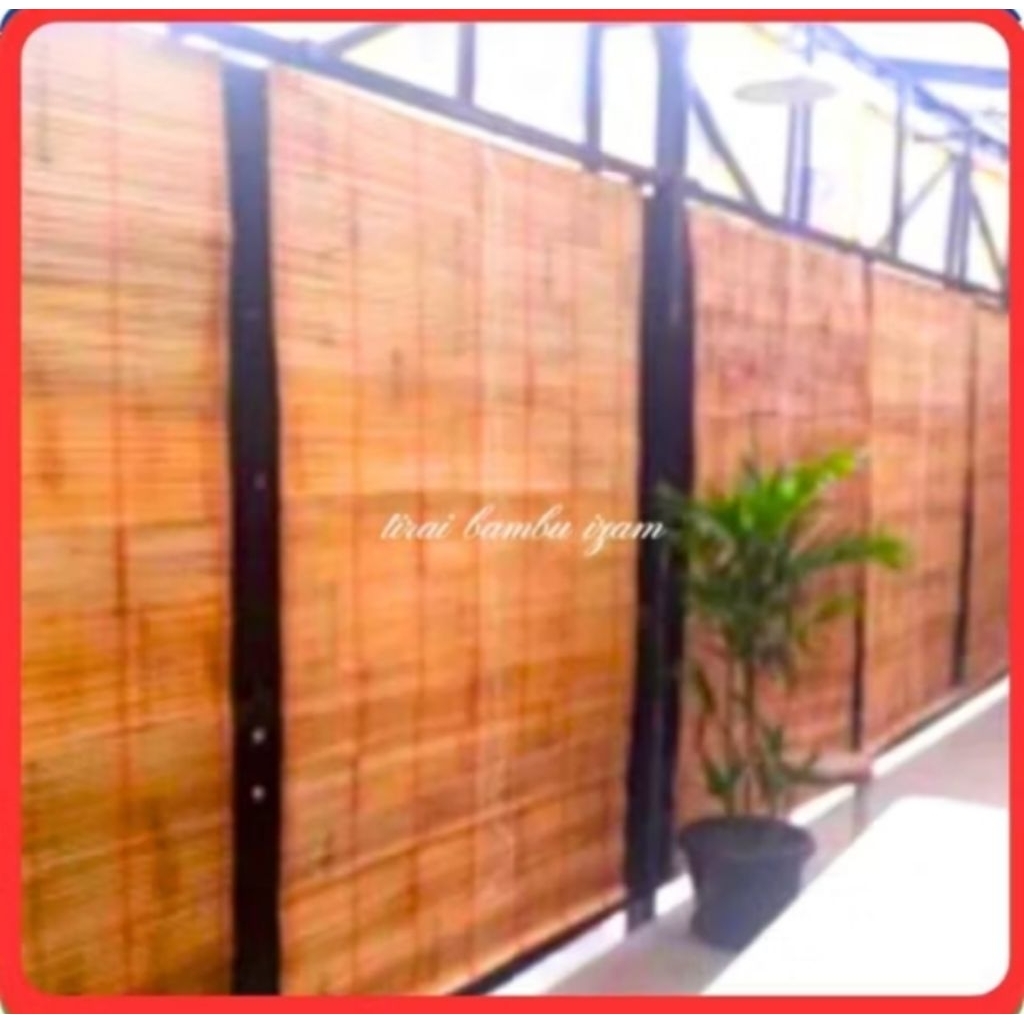 tirai bambu krey bambu ati krey bambu kerai krei gorden bambu