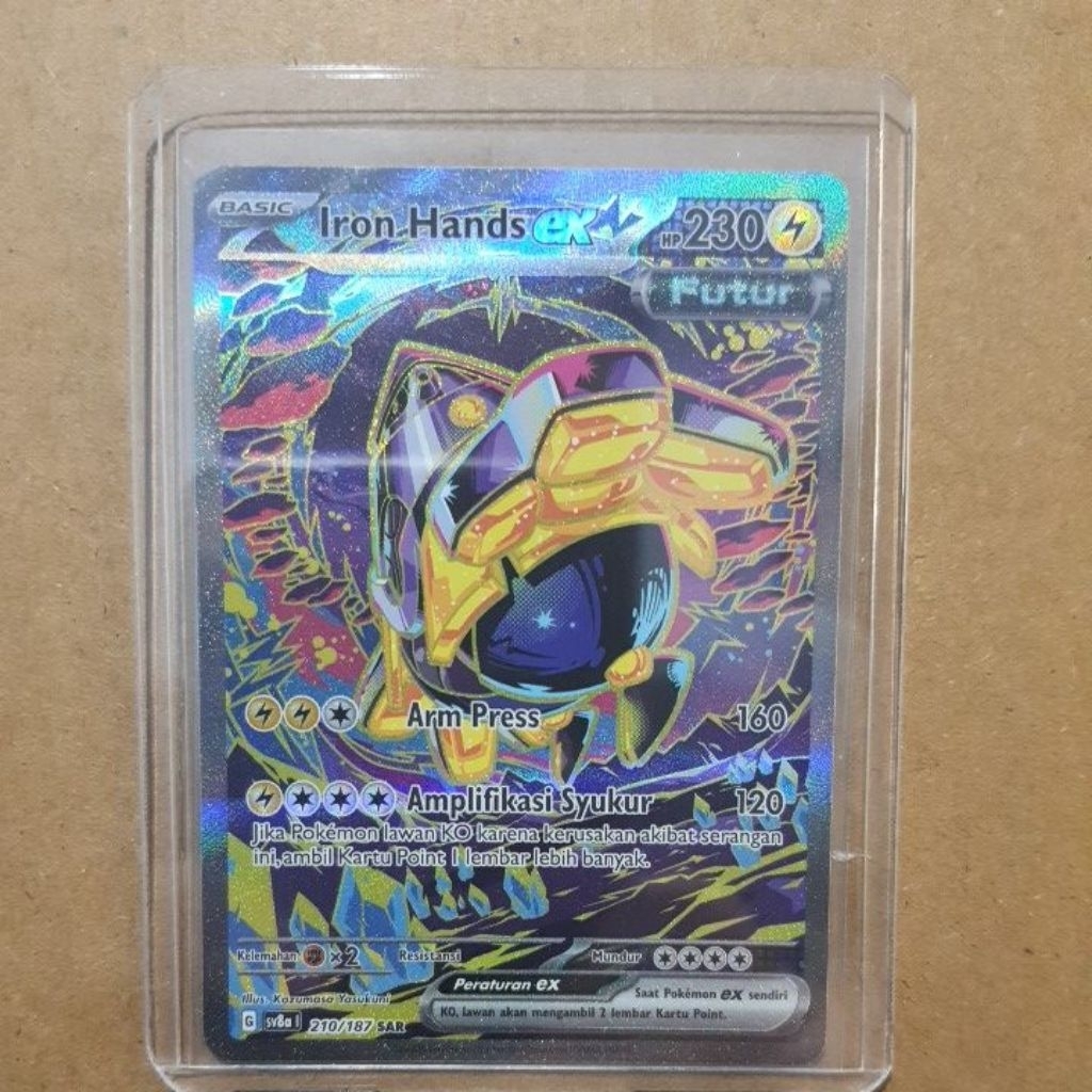 Iron Hands EX TCG POKEMON / KARTU POKEMON BAHASA INDONESIA