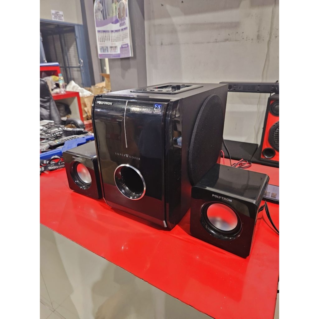 SPEAKER SUBWOOFER POLYTRON ORIGINAL PHT 201C