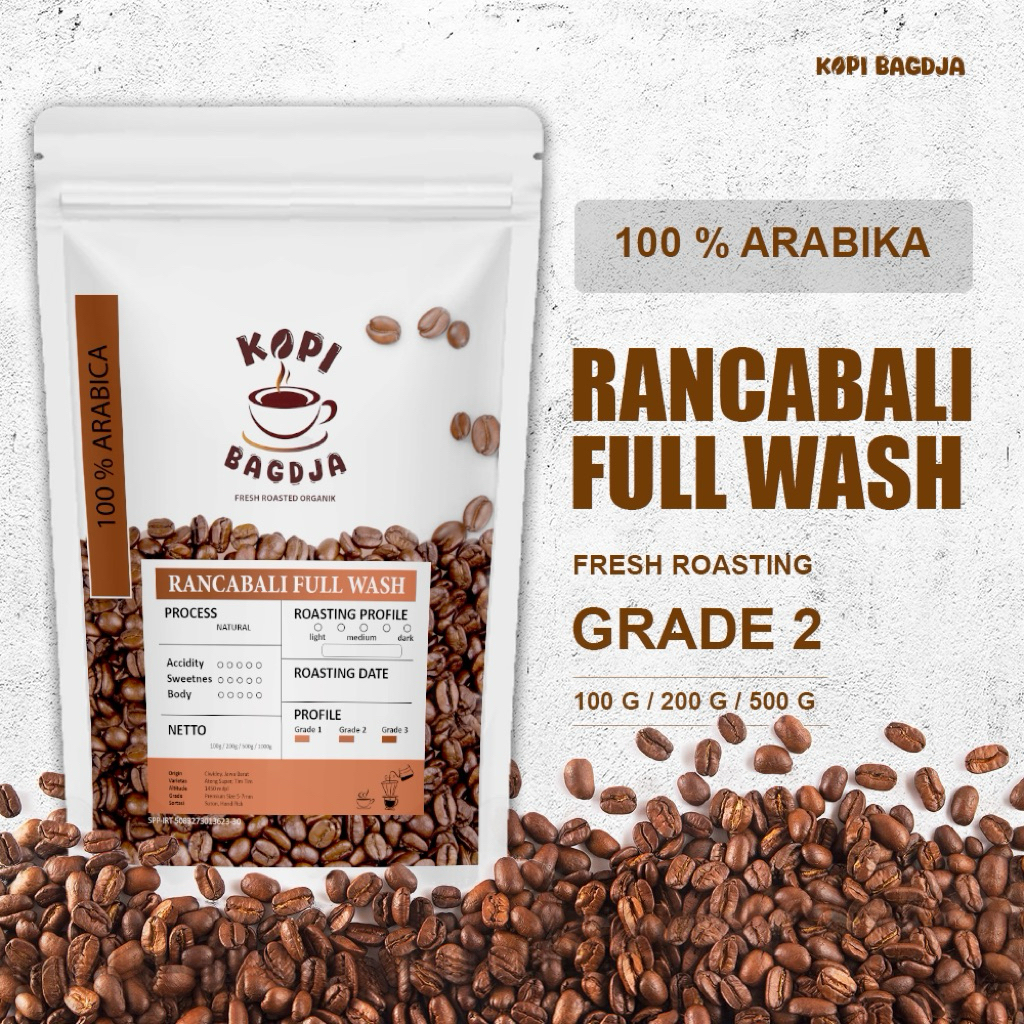 

Kopi Arabika Rancabali Fullwash Grade 1