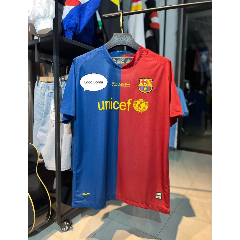 Retro/Vintage | Jersey Retro Barcelona Home Final Roma 2009 2010 Grade Ori/Jersey Retro/Jersey Klasi