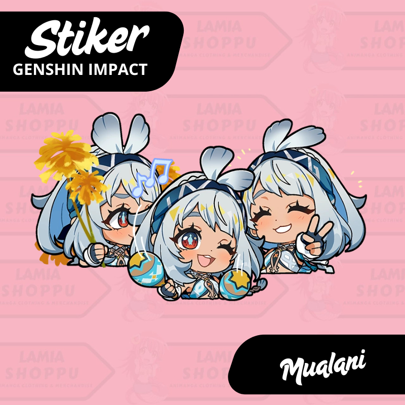 

Sticker Genshin Impact Mualani | Stiker Mualani Genshin | Sticker Mualani GI