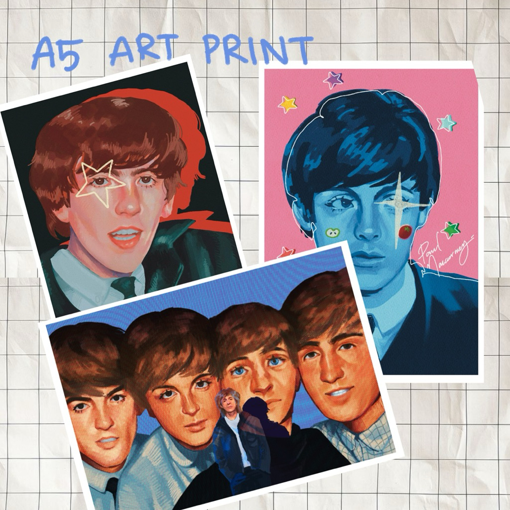 

[THE BEATLES FAN ART] A5 Art Print