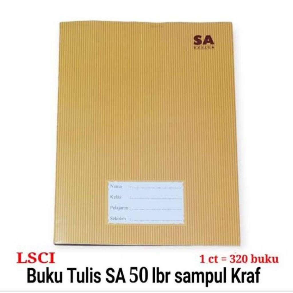 

Buku Tulis Pendek SA 50 Lembar Kertas Tulis Buku Tulis Serbaguna
