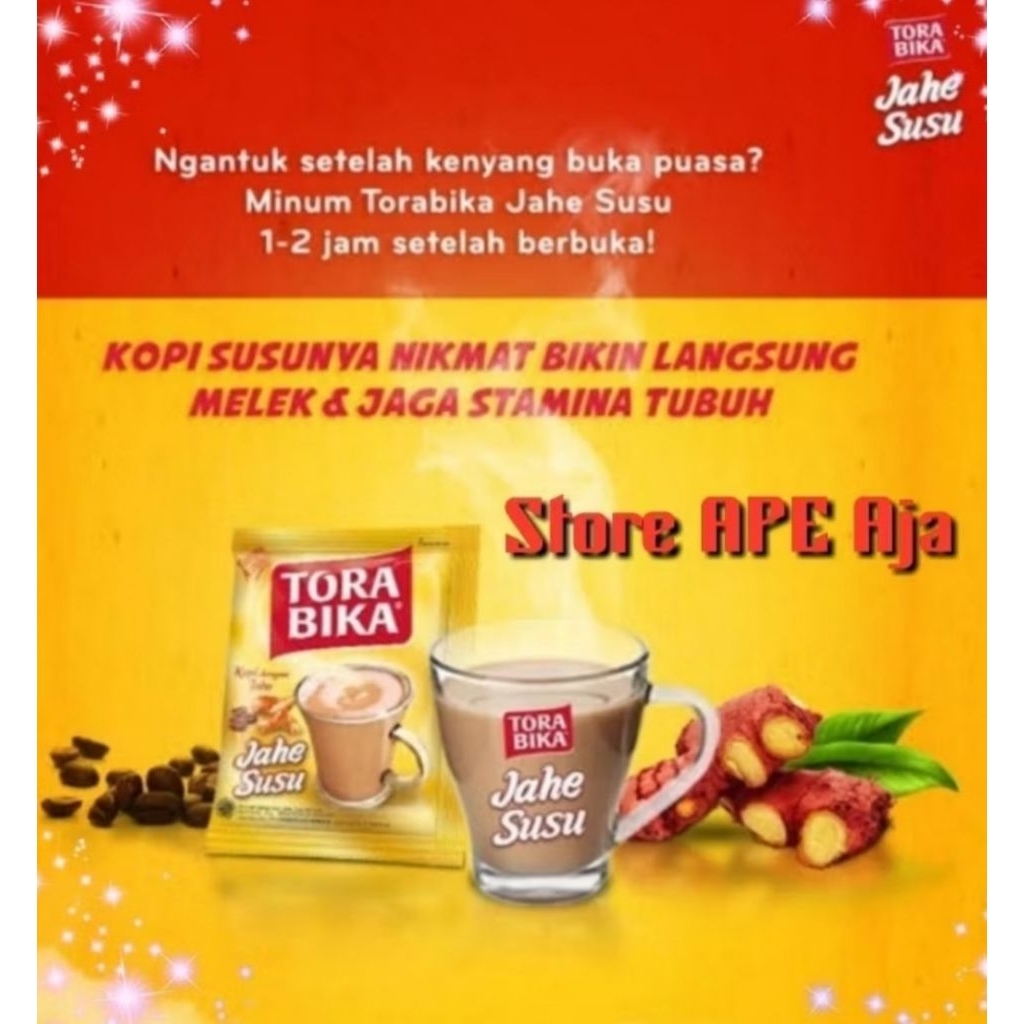 

TORABIKA JAHE SUSU [ 20gr X 10 Sachet ]
