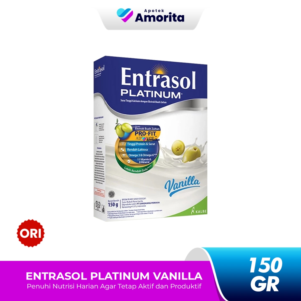 

Entrasol Platinum Vanilla 150 Gram