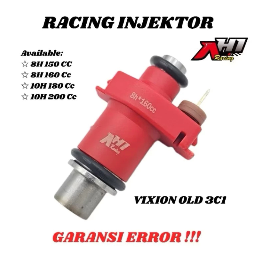 Injector Injektor AH1 Racing Vixion Old 31C Garansi 8 10 Hole 150 160 180 200 CC