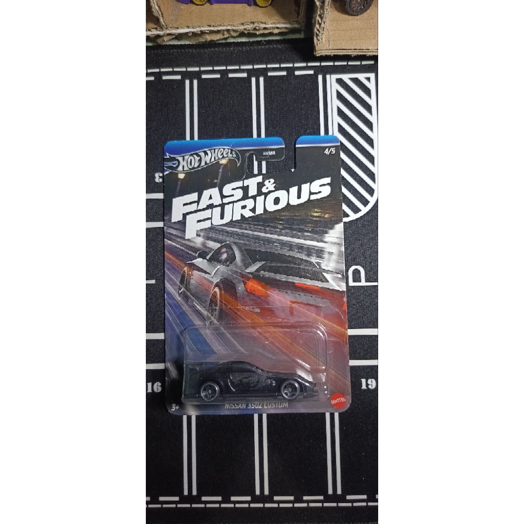 Hotwheels Fast And Furious Reguler Nissan 350z Custom