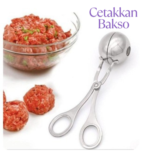 Cetakkan bakso/cetakan bakso praktis sendok bakso/Cetakkan pentol