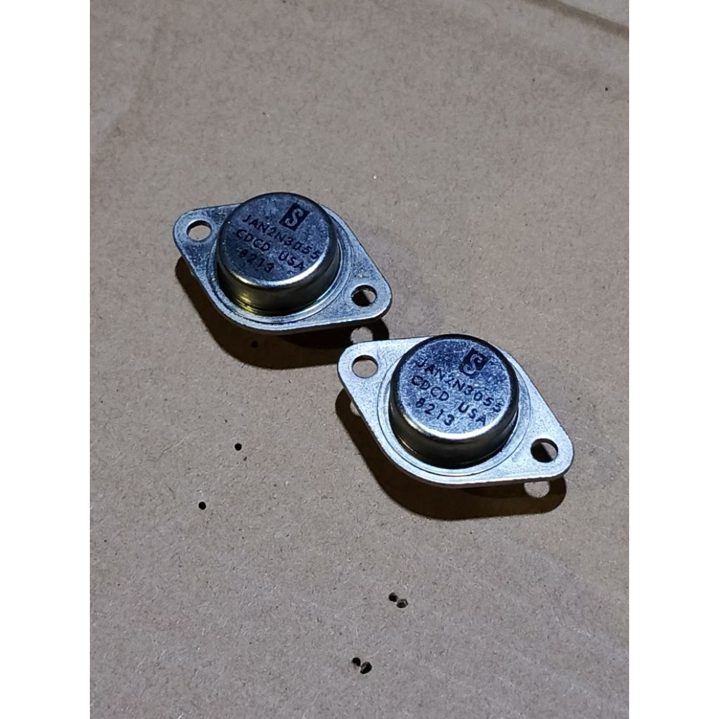 transistor NPN JAN 2N3055 original military gread