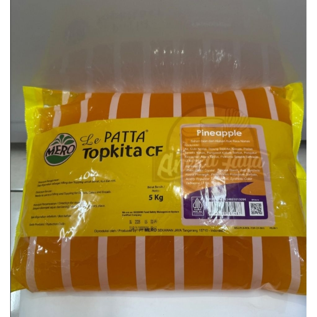 

SELAI MERO LEPATTA FILLING NANAS REPACK 250 GR/SELAI NANAS