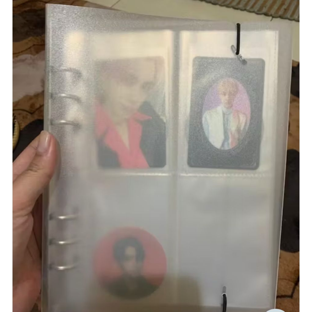 

kolbuk photocard A5 6 ring, binder kotak