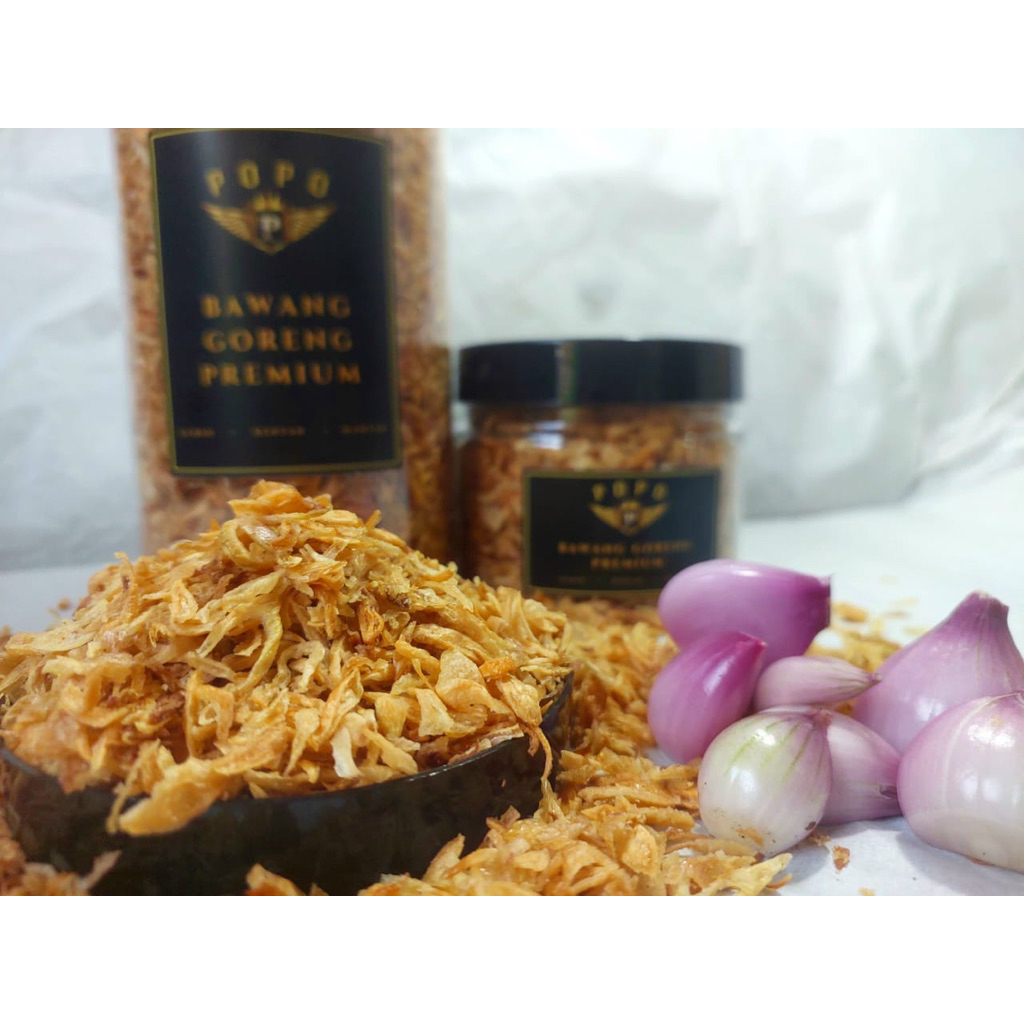 

[PREMIUM] Bawang Merah Goreng Asli Tanpa Campuran | GRADE A+ | Fried Shallots | Gurih Renyah Mantap