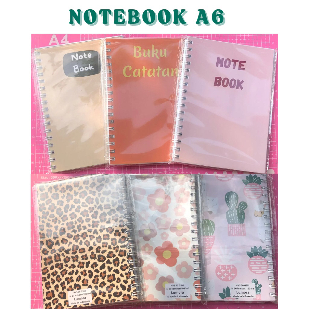 

Buku Catatan kecil / Notebook spiral Kecil Lucu