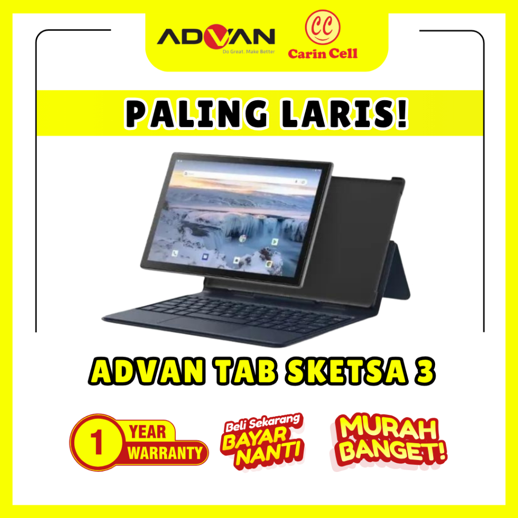ADVAN TAB SKETSA 3 BONUS KEYBOARD + SPEN +  + CASE