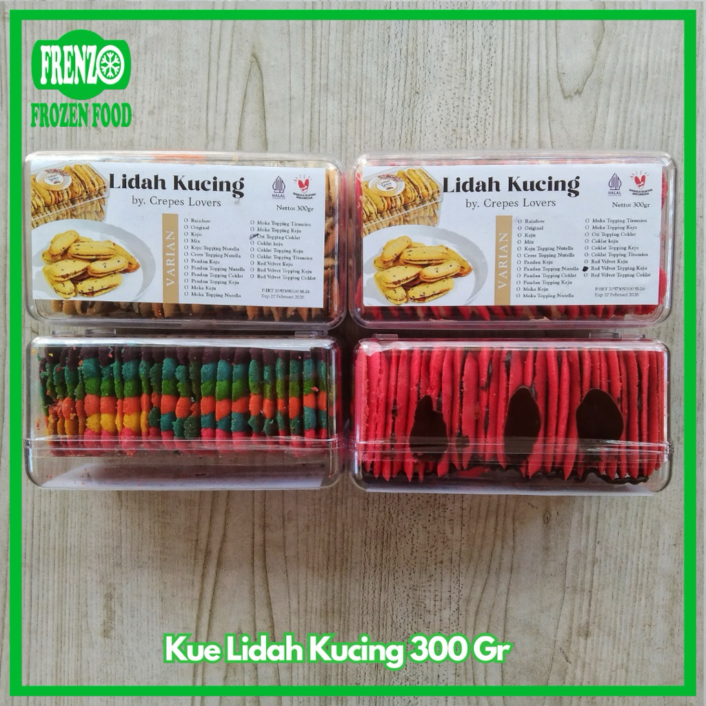 

Kue Lidah Kucing 300 Gr