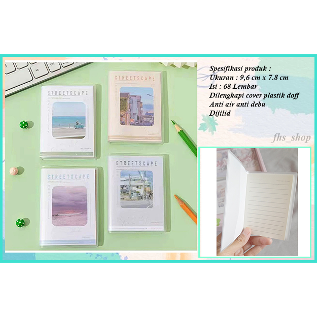 

Buku Scrapbook Notes Kecil Notebook A7 Buku Tulis Notebook Aesthetic Notebook Lucu Streetscape