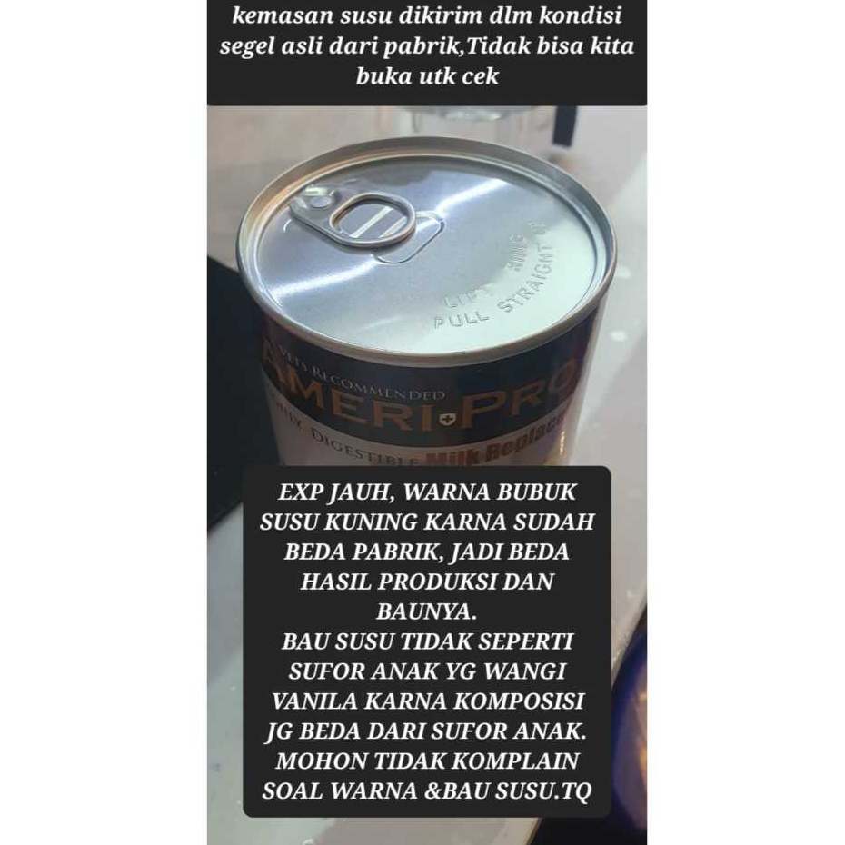 

puffy petto Ameri Pro Susu Bubuk Puppies 200gr Umur Baru Lahir - 8minggu Milk