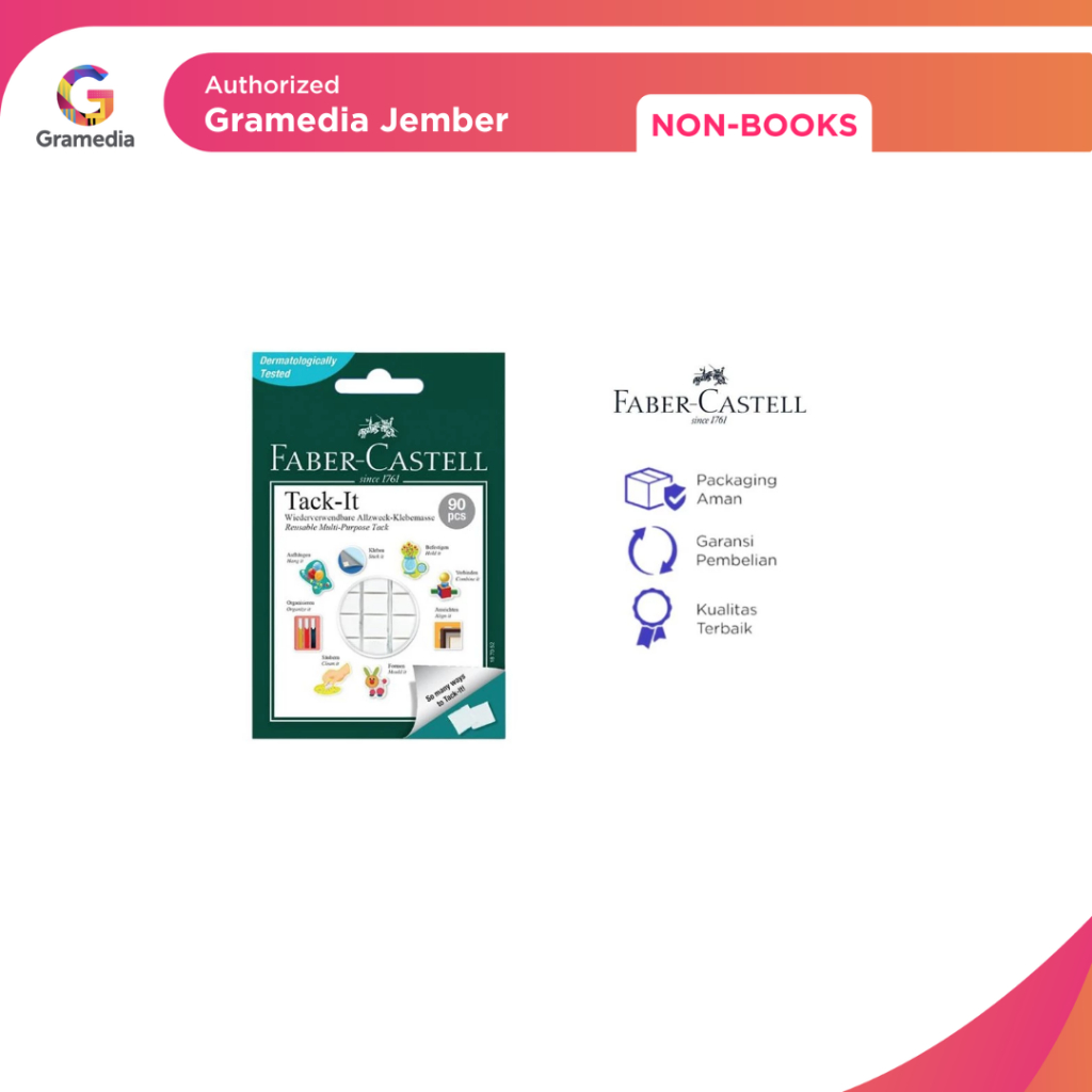 

Faber Tack It 50gr White - Gramedia Jember