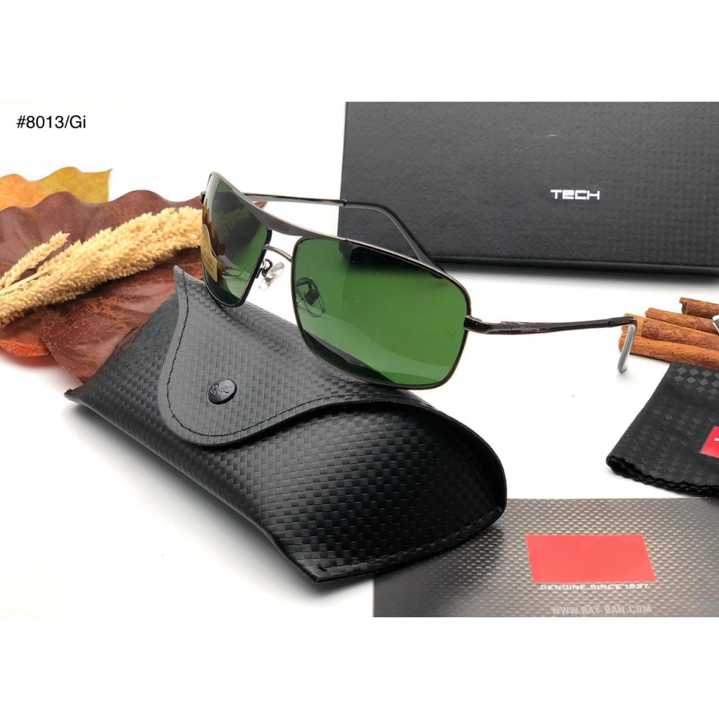 KACAMATA RB 8013 TERBARU LENSA POLARIZED  ANTISILAU ANTIRADIASI POLICARBONATE KEREN KEKINIAN OLAHRAG