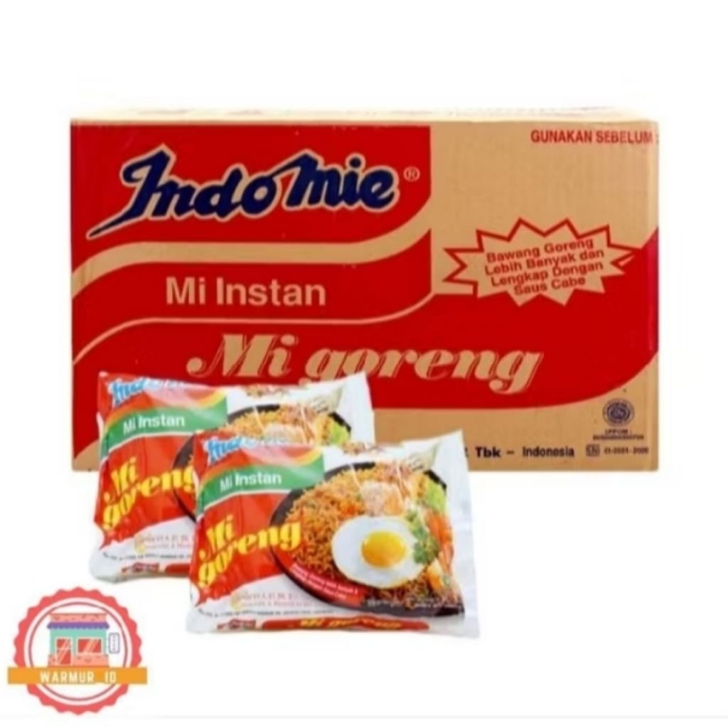 

Indomie Mi Goreng 1 dus isi 40 pcs