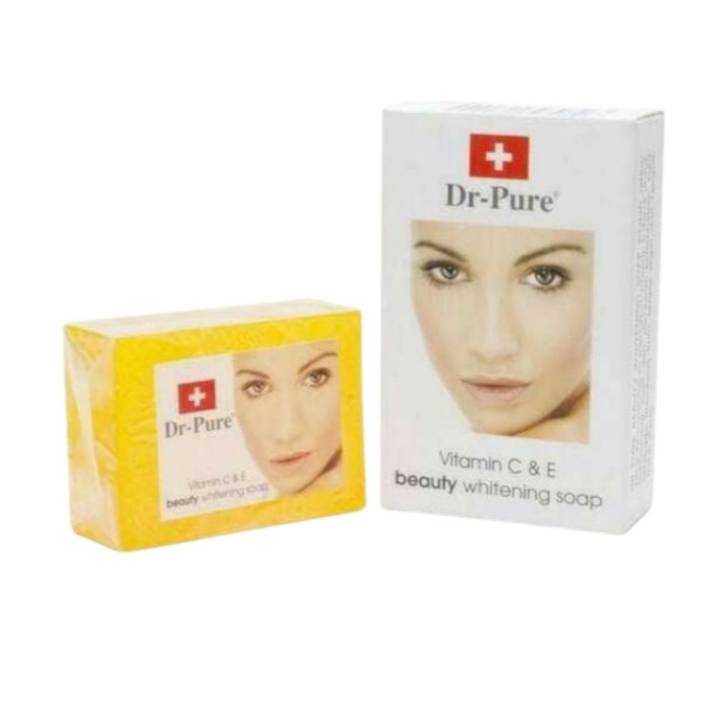 Dr pure whitening soap Original[] sabun wajah Dr pure