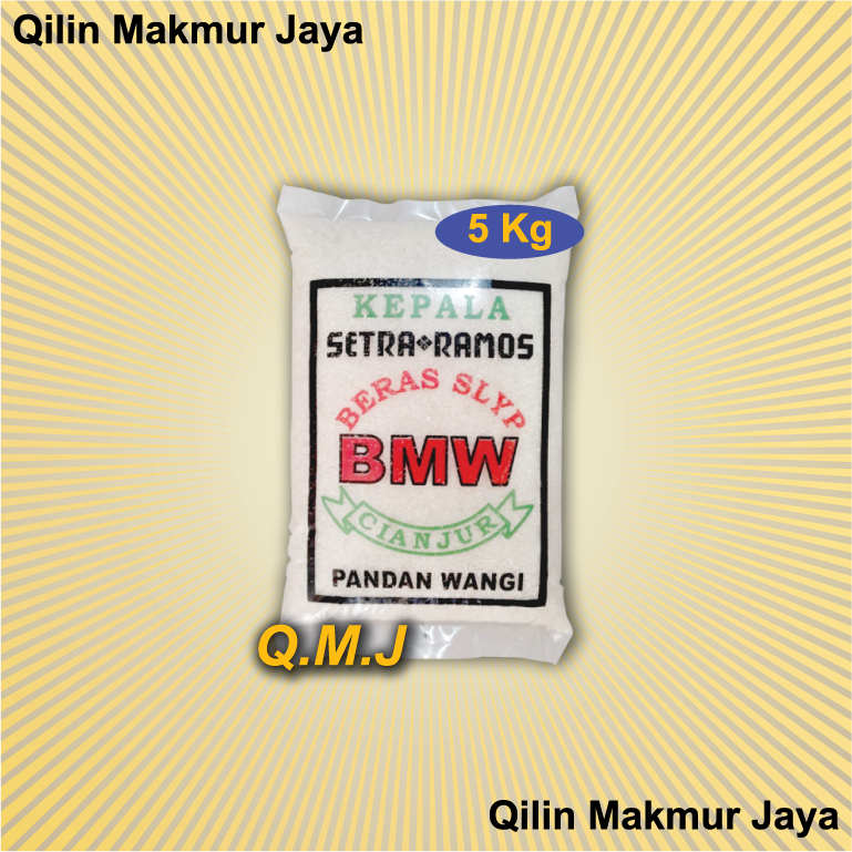 

BERAS KEPALA SETRA RAMOS PANDAN WANGI, CAP BMW CIANJUR - (( 5 Kg ))