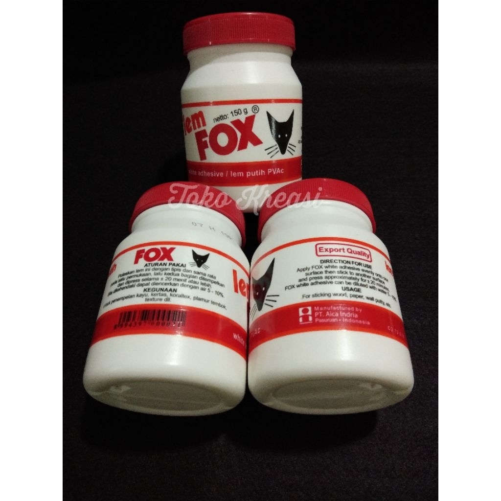 

Lem Fox putih 150Gram