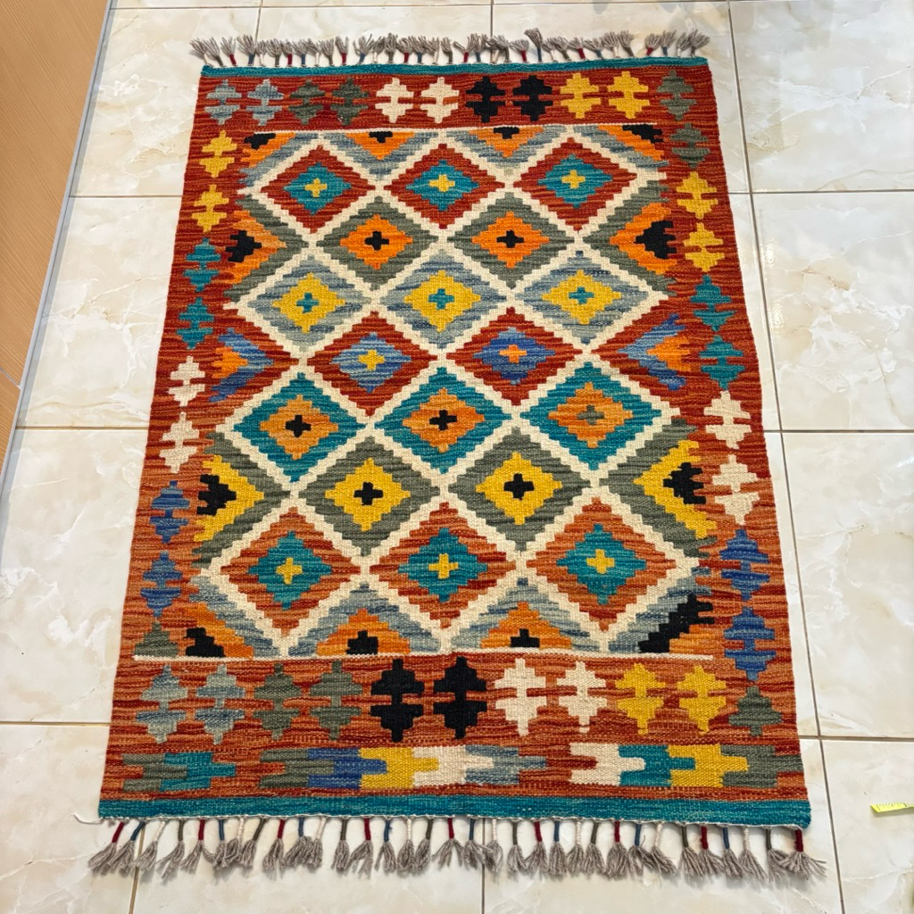 M20 KILIM TURKI 100% HANDMADE SIZE 82x116 cm / Kilim Karpet Turki