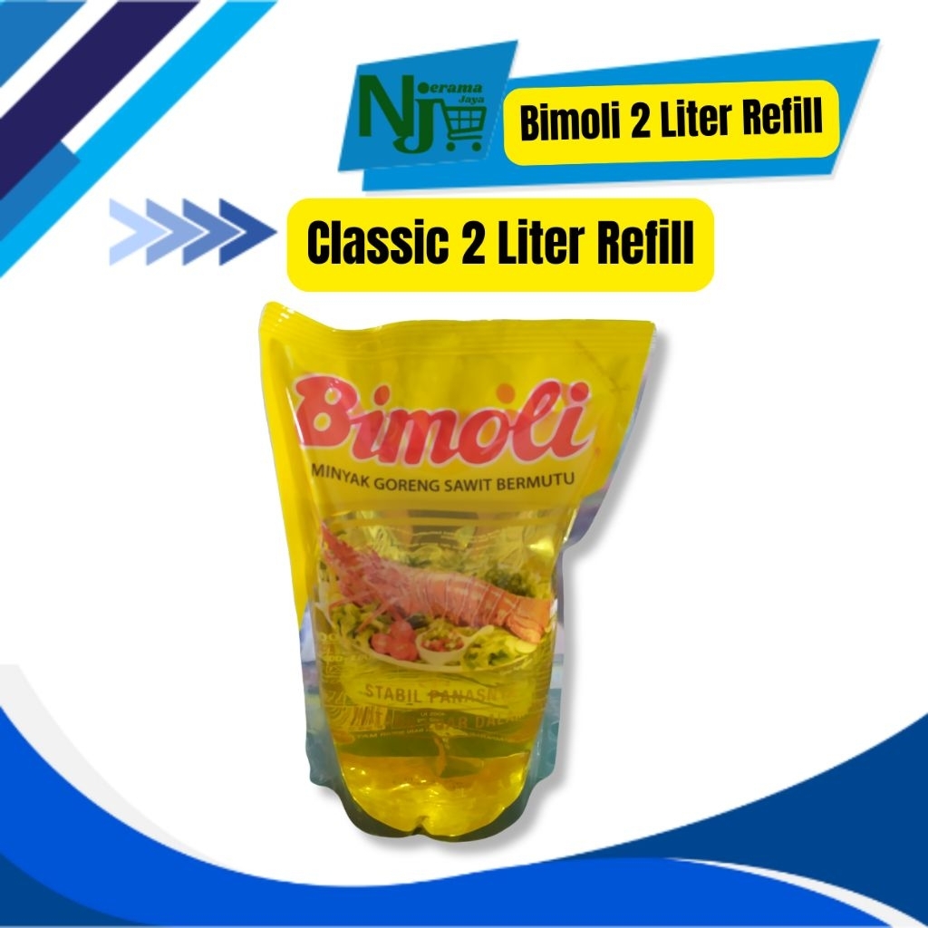 

Minyak Goreng Sawit Bimoli 2 liter refill