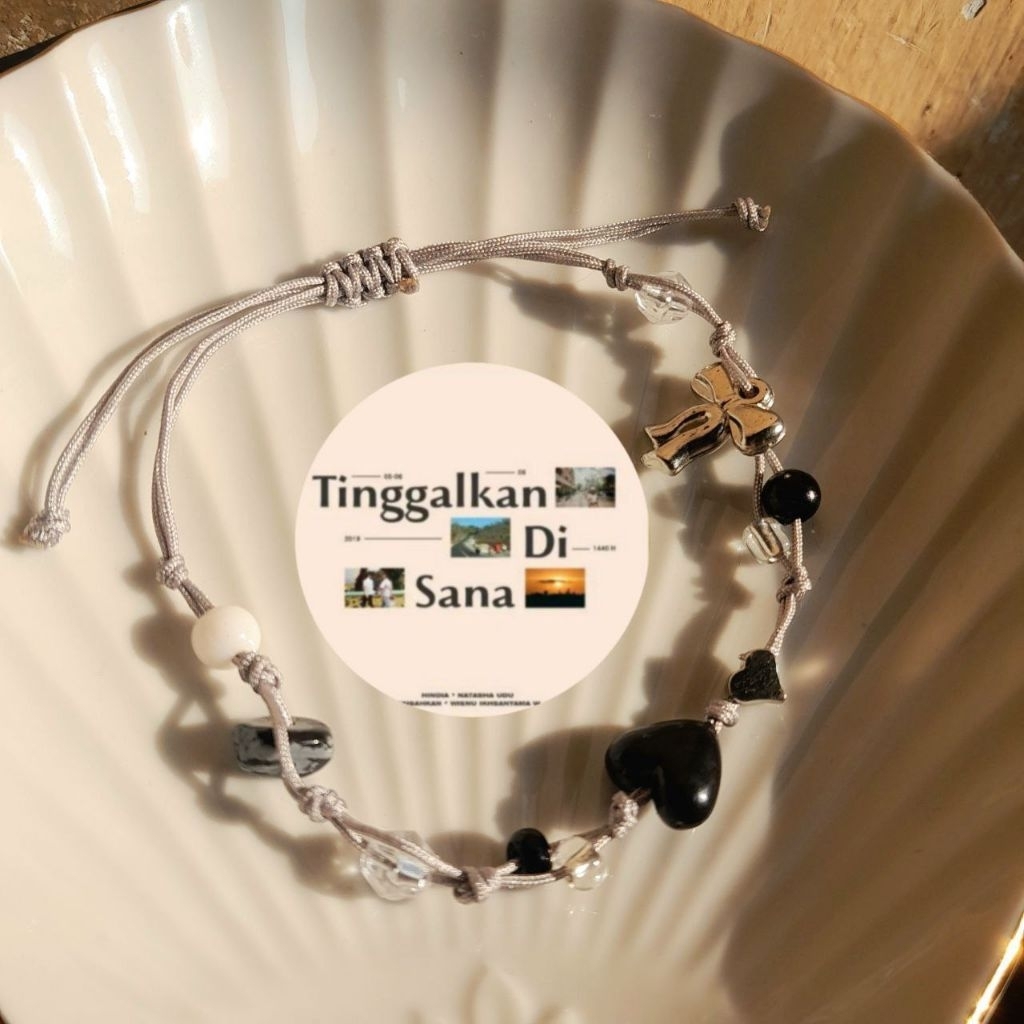 [HN001] HINDIA - CINCIN Bracelet Album | Beads Bracelet HINDIA Album | Gelang Tali Edisi Album HINDI