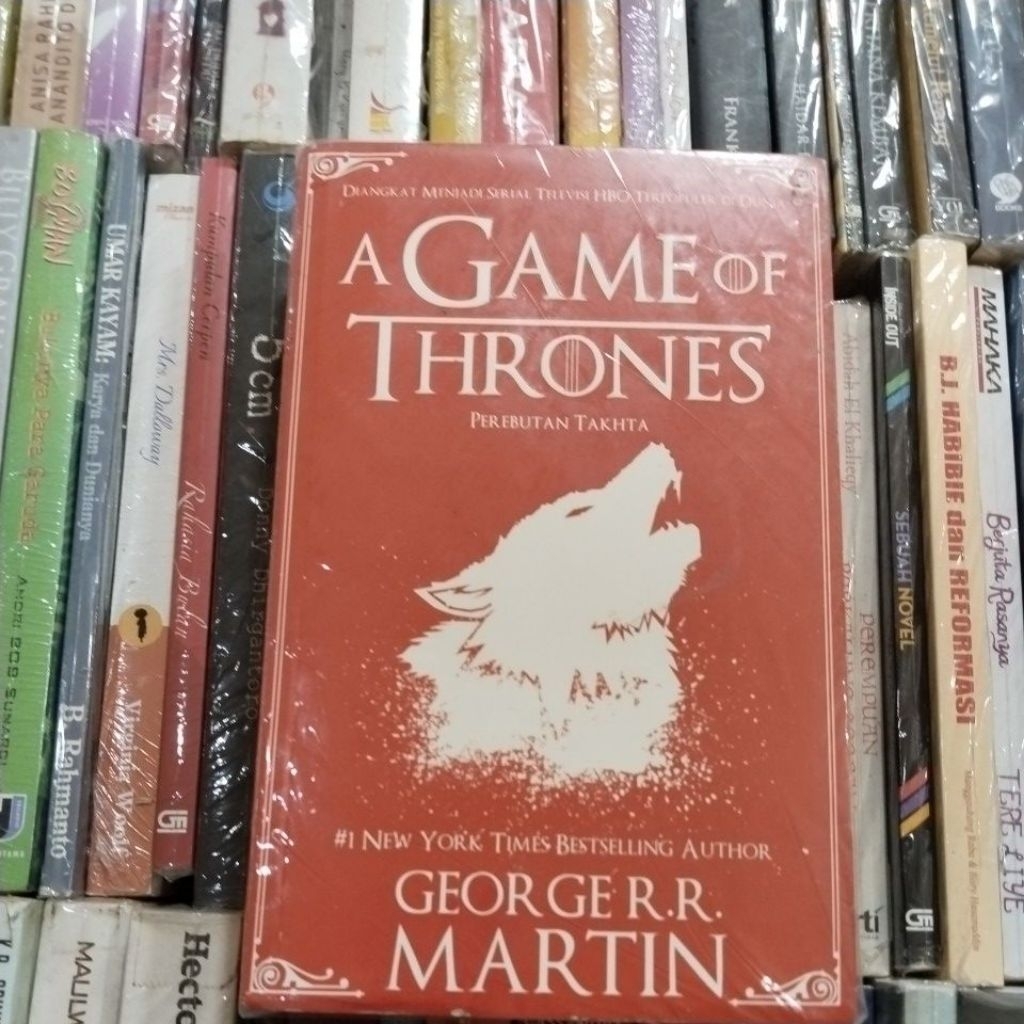 BUKU NOVEL ORIGINAL A GAME OF THRONES, GEORGE R. R MARTIN