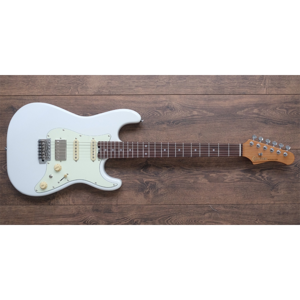 Gitar Elektrik Crafter Modern Sera Model S Crafter Stratocaster Rosewood Fingerboard VVS Roasted Map