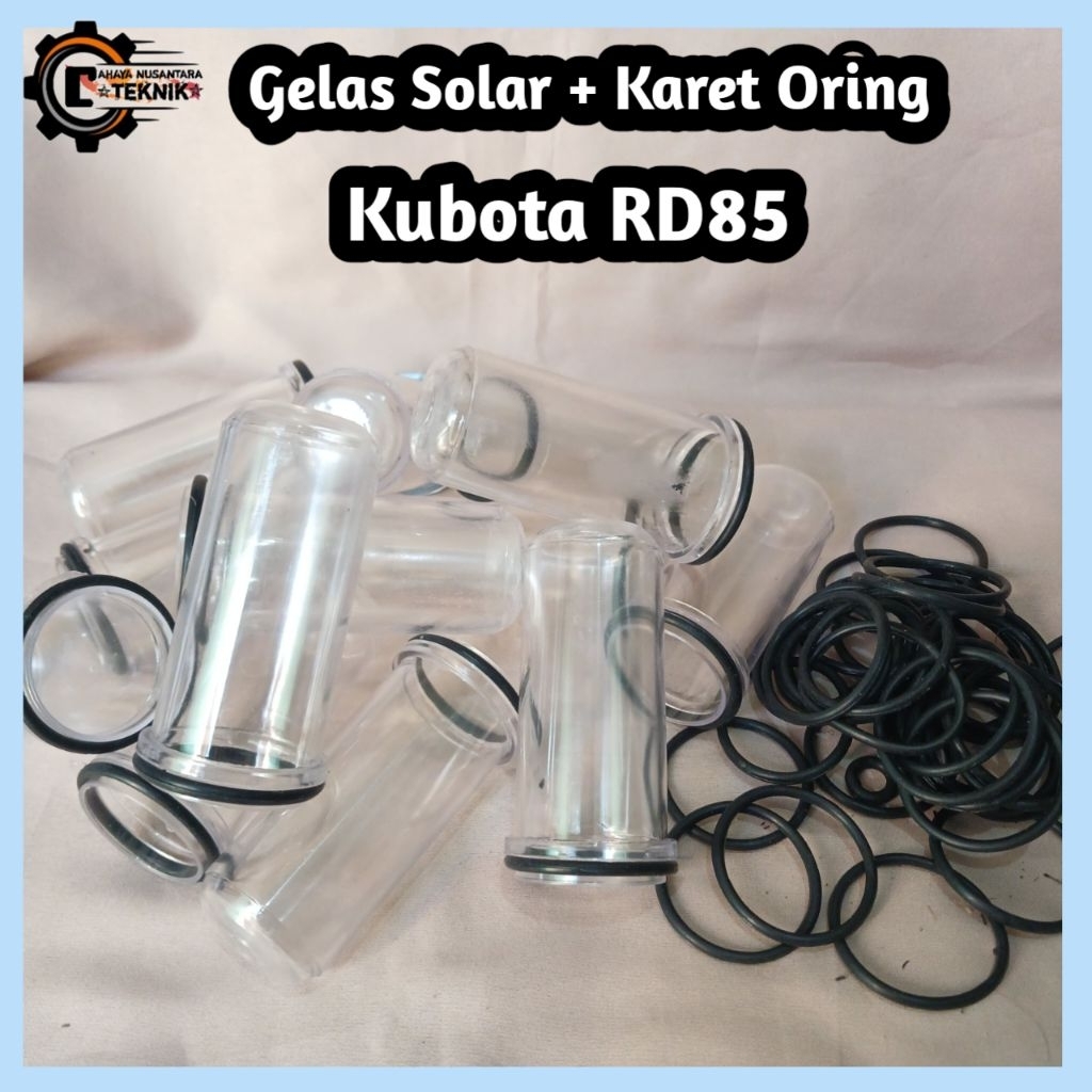 gelas solar Kubota RD85 + Karet Oring