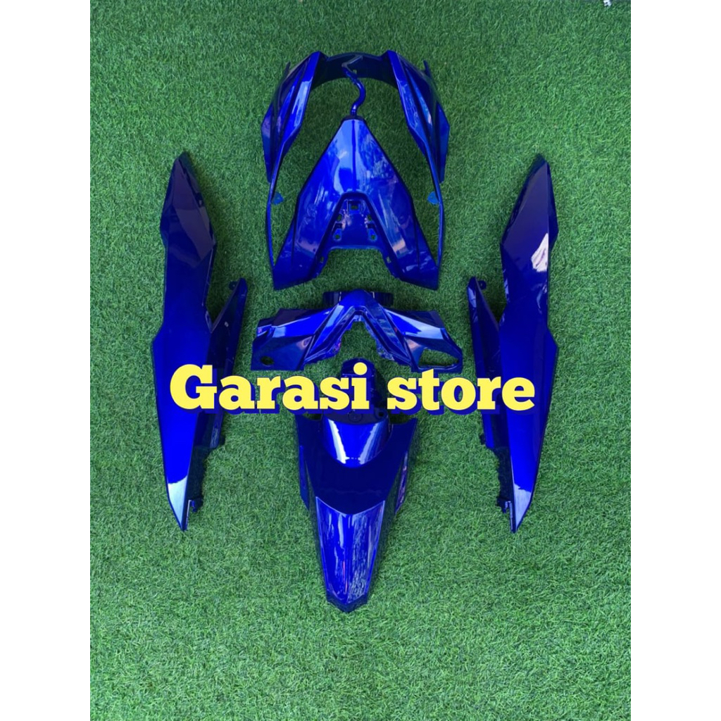 Termurah full bodi body halus Honda beat eco thn 2017-2019 warna biru candy custom fulset