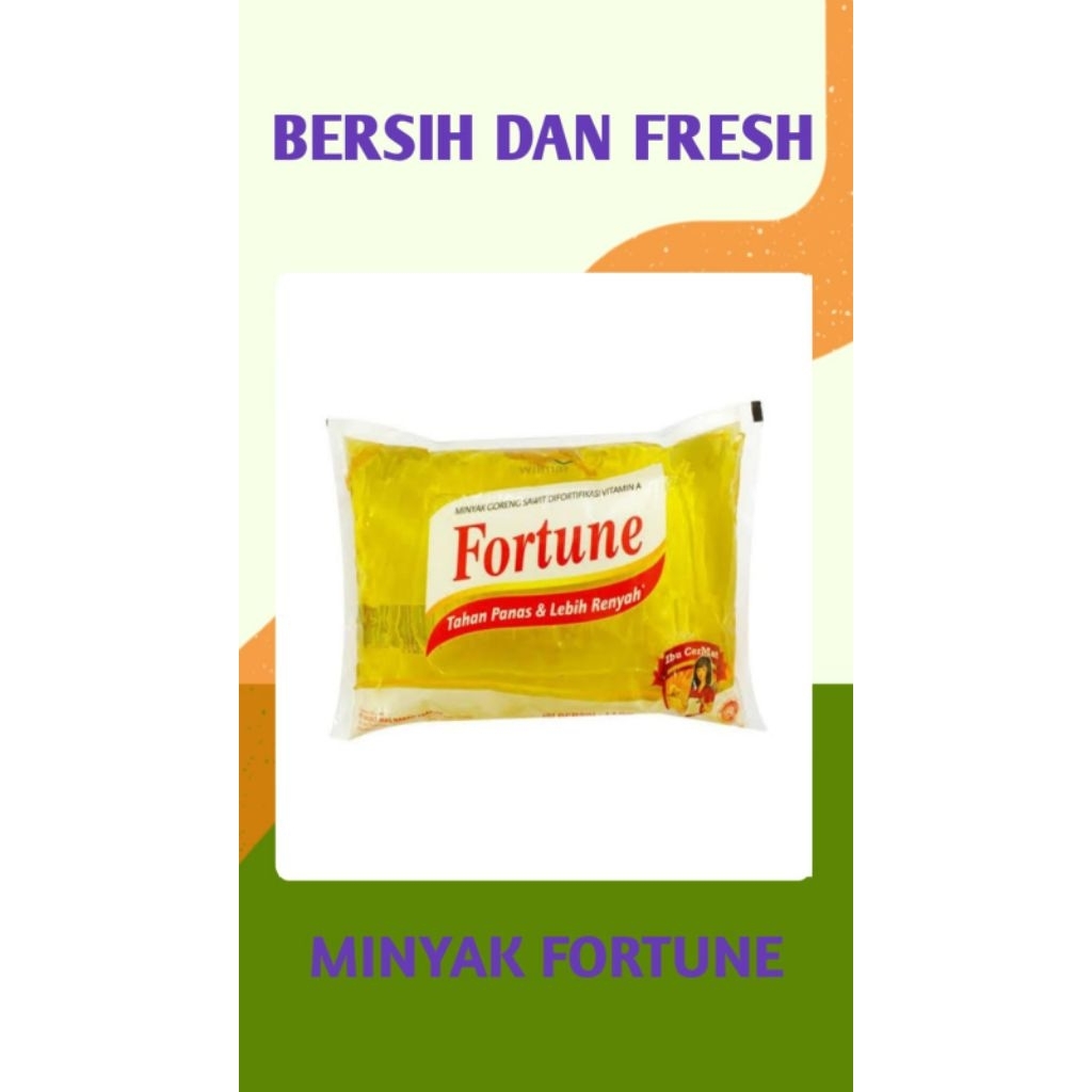 

MINYAK GORENG FORTUNE SEGAR DAN BERSIH - PALEMBANG