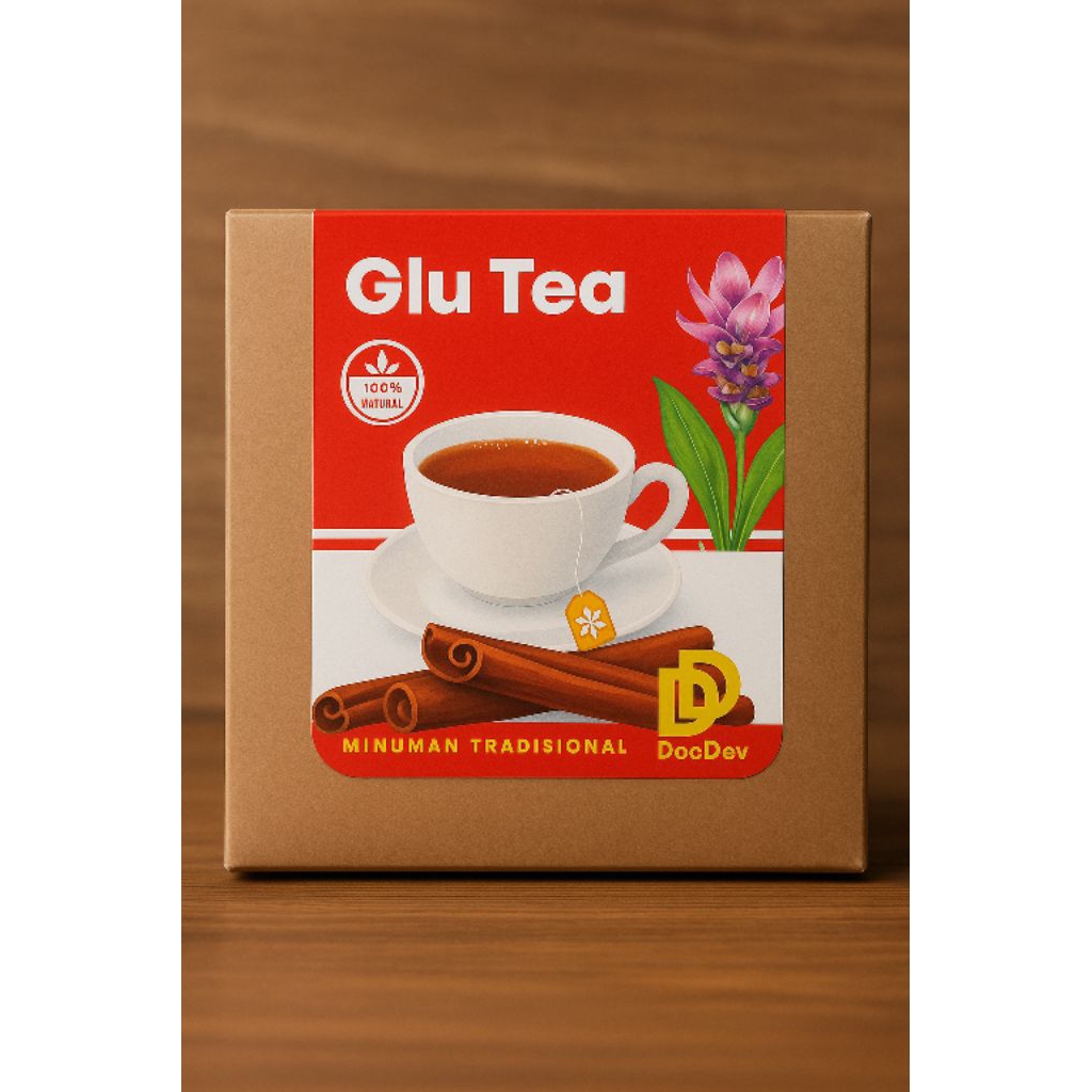

glu tea herbal sambiloto, kayu manis, daun salam 100% herbal buat diabetes