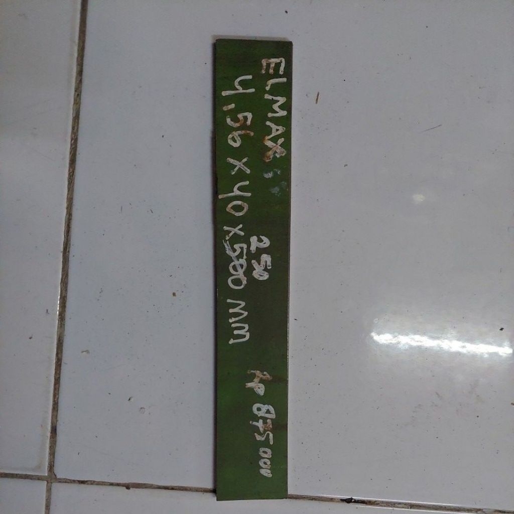 Plat Baja Elmax 4,56 x 40 x 250 mm / Baja Elmax 4,56mm x 4 x 25 cm baja elmax tebal 4,56mm