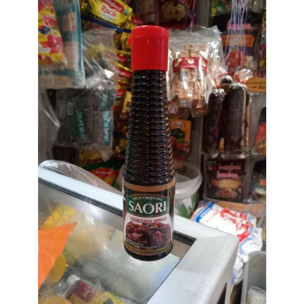 

Saori Saus Lada Hitam Botol 133 ML