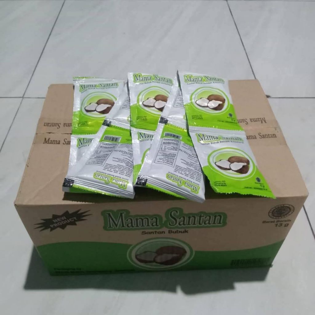 

1 KARTON / DUS MAMA SANTAN -120 PCS || SANTAN BUBUK