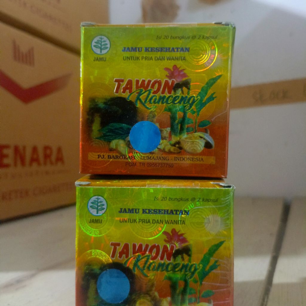 kapsul jamu kesehatan cap tawon k 100% ORI