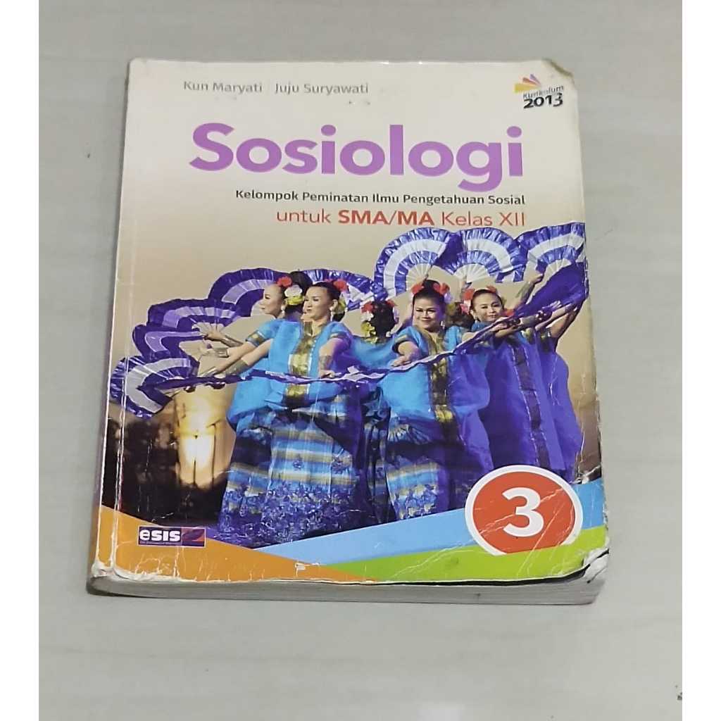BUKU SOSIOLOGI ESIS KELAS 12/ 3 SMA