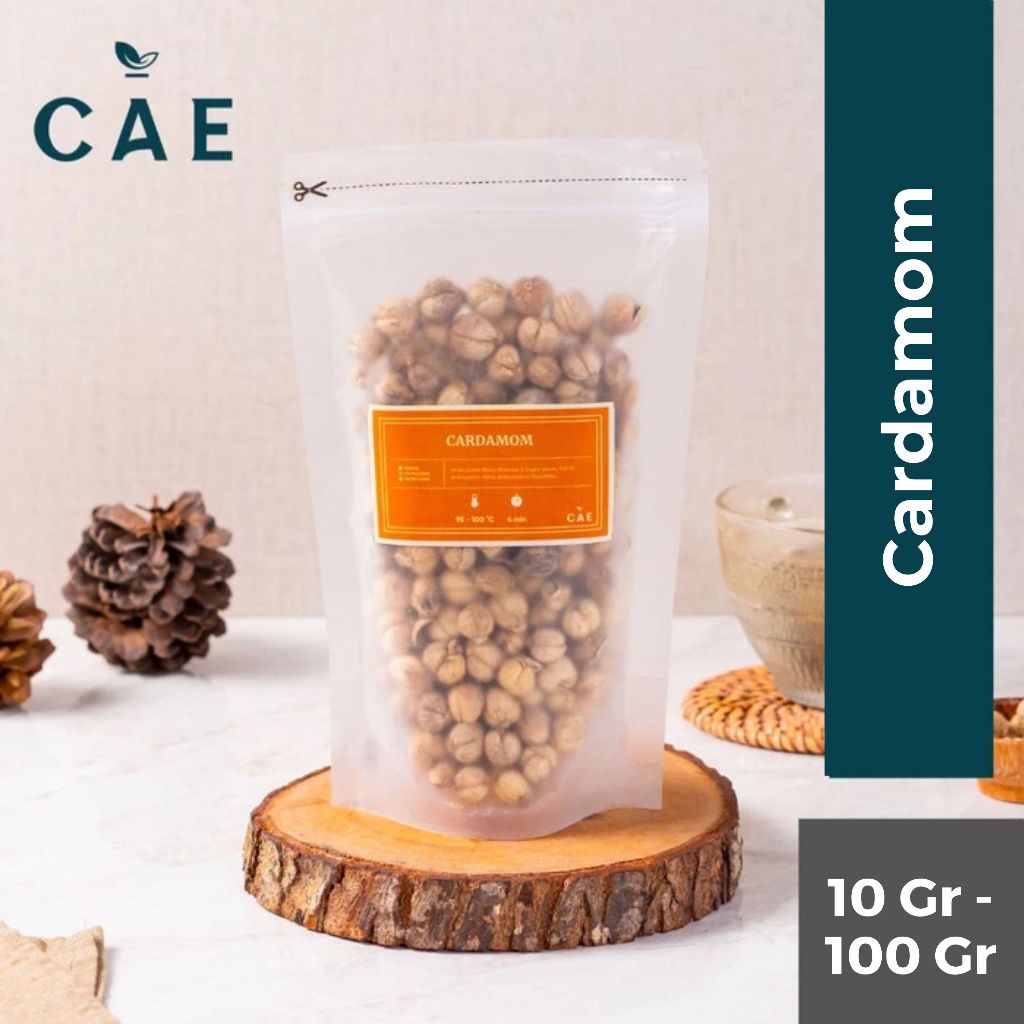 

Dried Cardamom Kapulaga Jawa Kering True Rempah Seduh Organik Premium