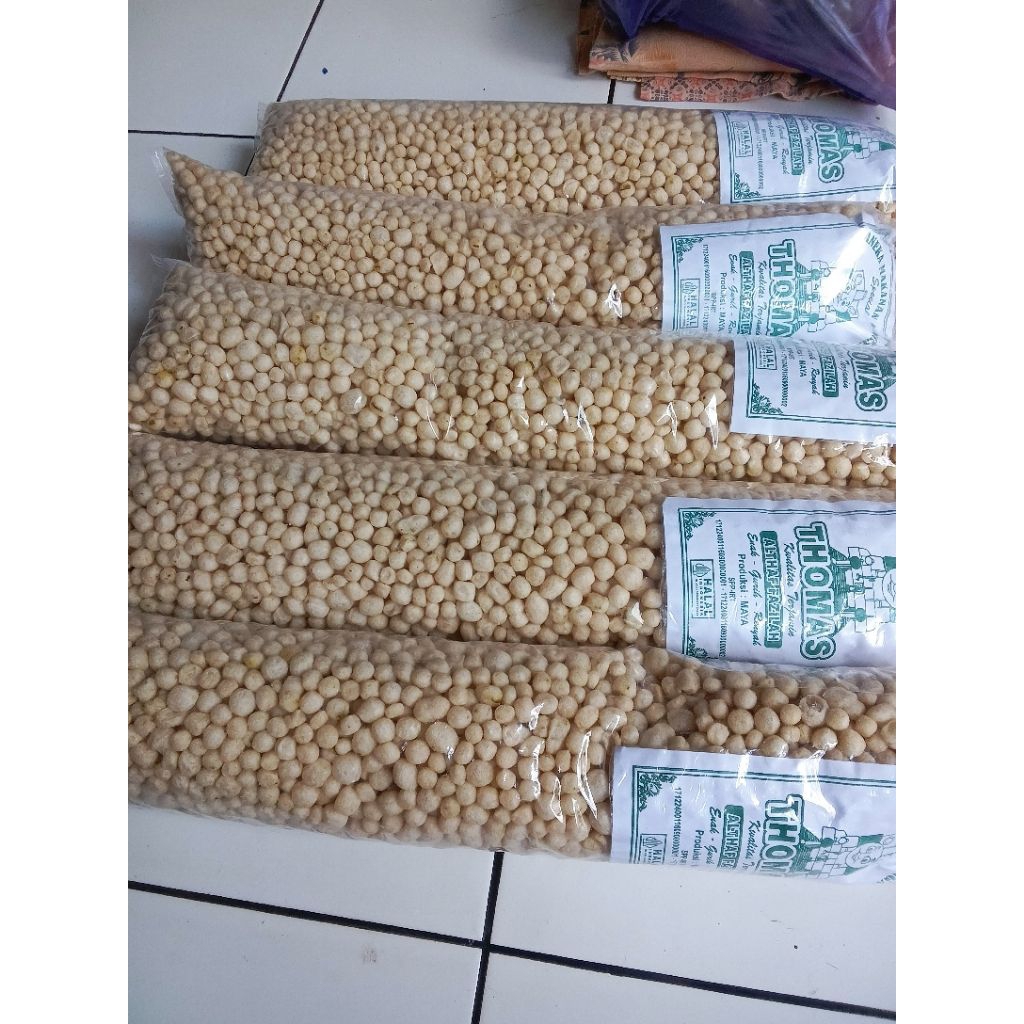 

pilus Thomas 1ball (900gram) /pilus gurih renyah enak