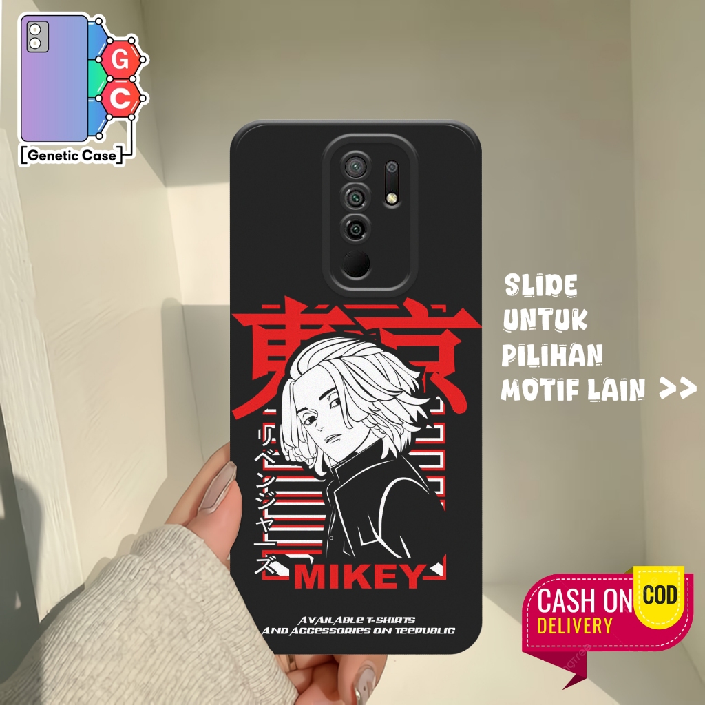 Casing Anime Tokyo Revengers For Redmi 9 Softcase Ready Untuk Semua Type Hp case kesing murah terbar