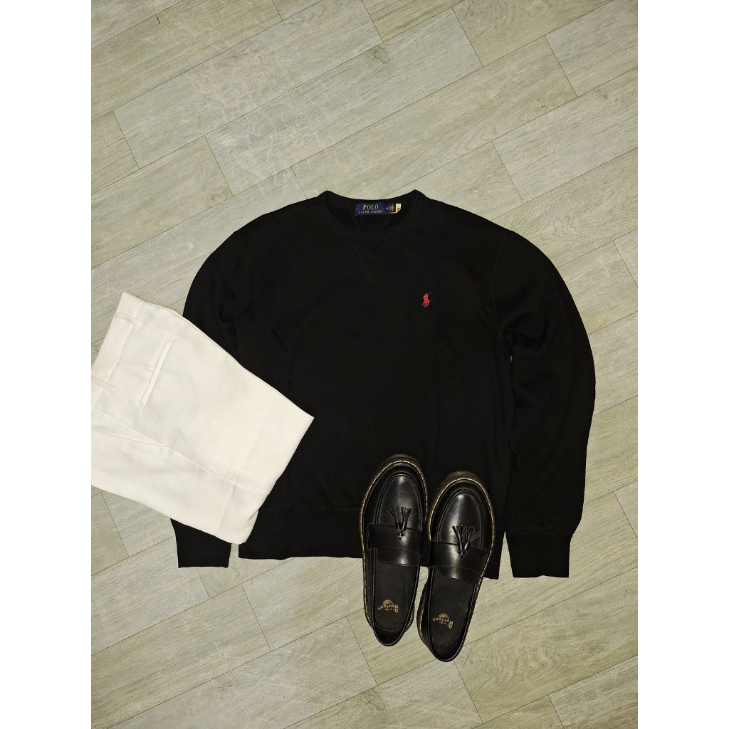 Sweatshirt Sweater Polo Ralph Lauren Pria Wanita Second Original